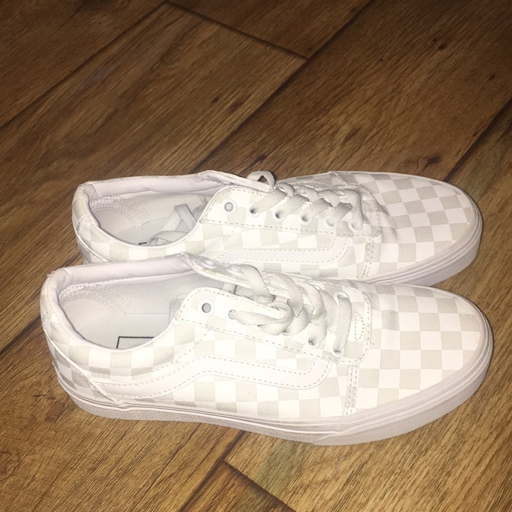 Brand new checkered Vans